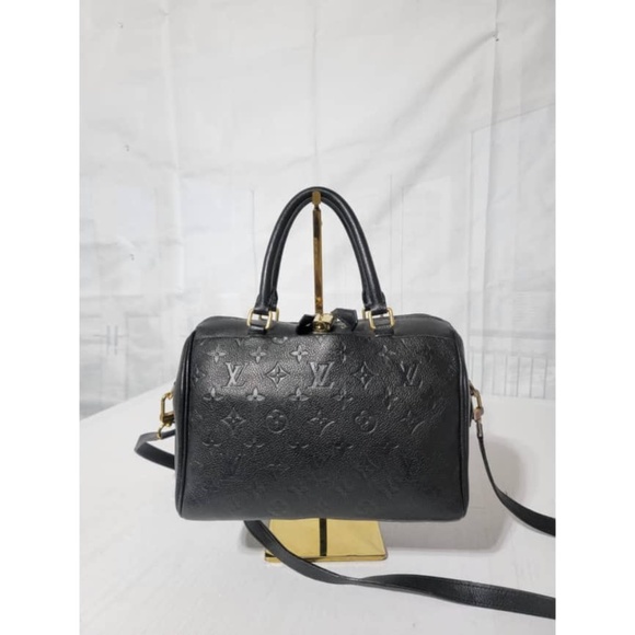 Authentic Louis Vuitton Monogram Impreinte Leather Speedy 25 Bandouliere… - Picture 4 of 12